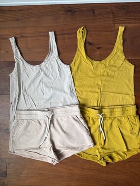 MATE the Label / Matching Set 2-pack / Cotton Tank Top + Drawstring Shorts / S
